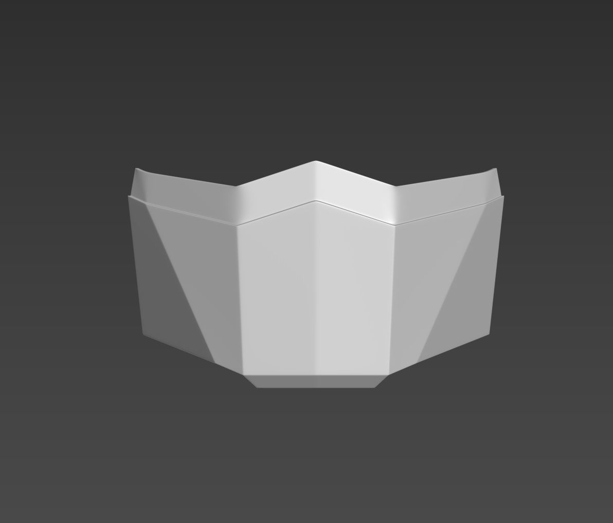 Star Wars The Mandalorian Beskar Chest Back Ads Armor Cosplay  3D print model_3