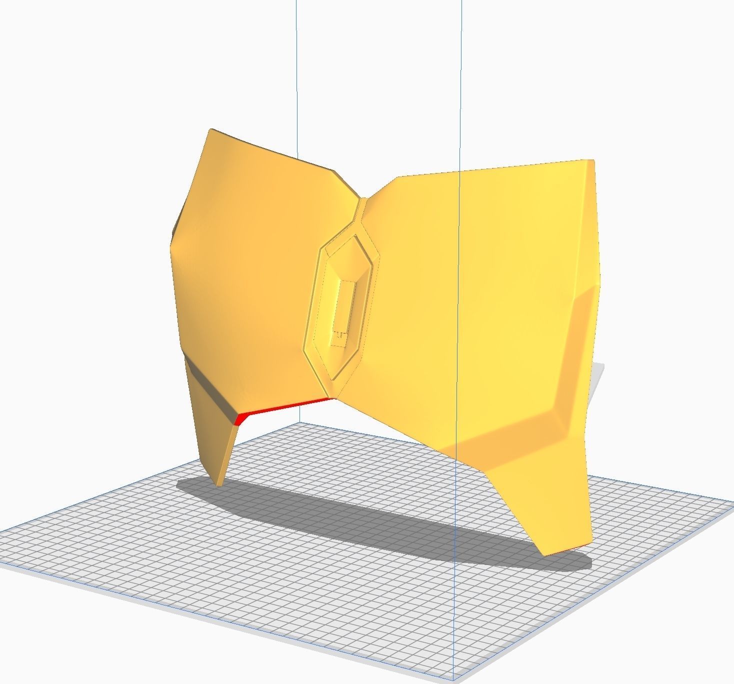 Star Wars The Mandalorian Beskar Chest Back Ads Armor Cosplay  3D print model_6