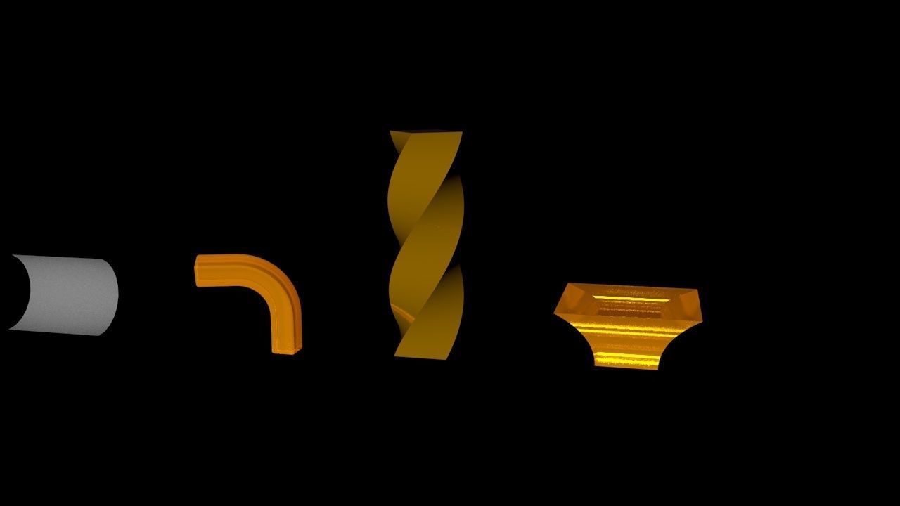 Metallar set of tools Free 3D model_1