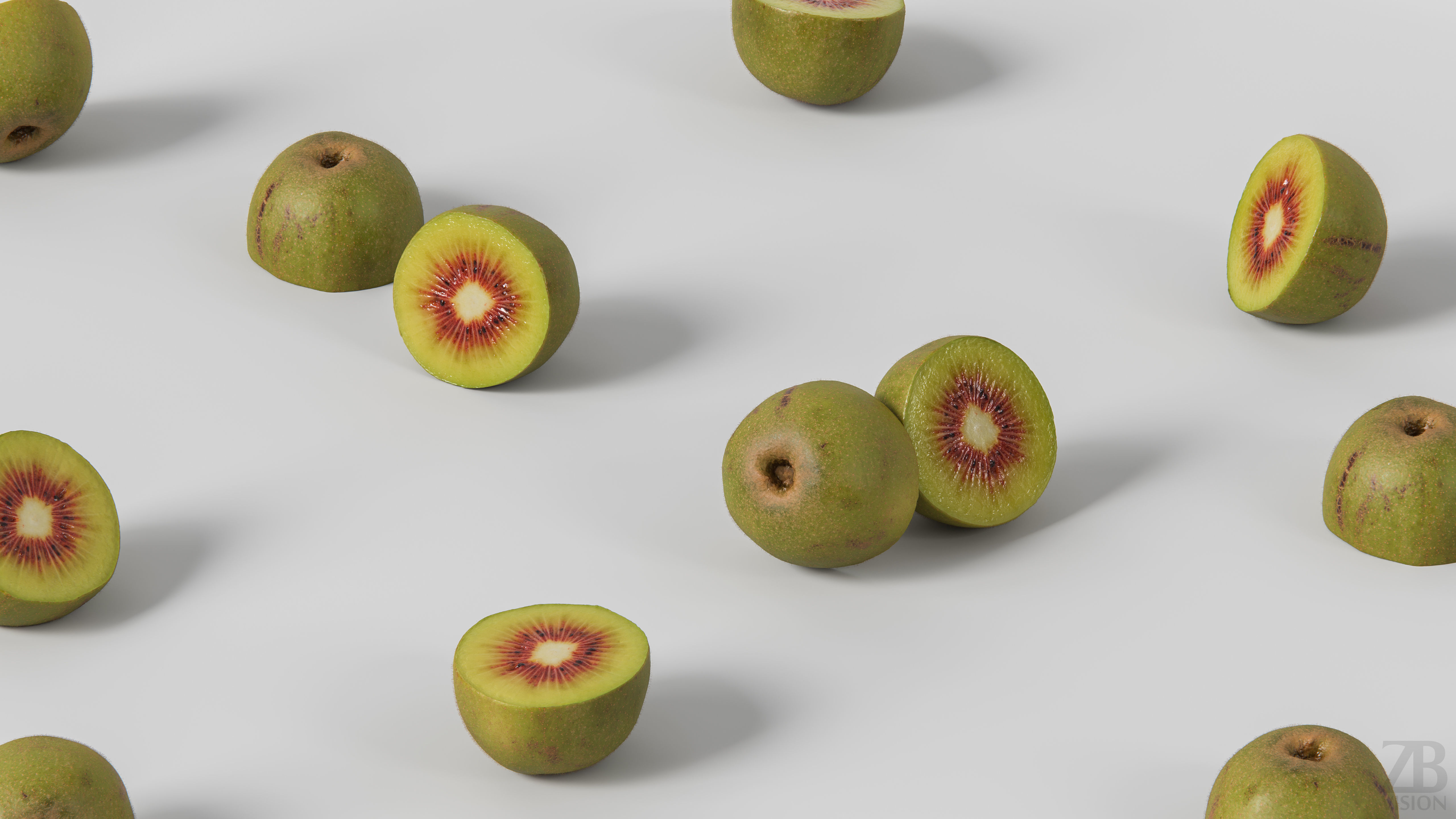 Kiwi 3D model_2