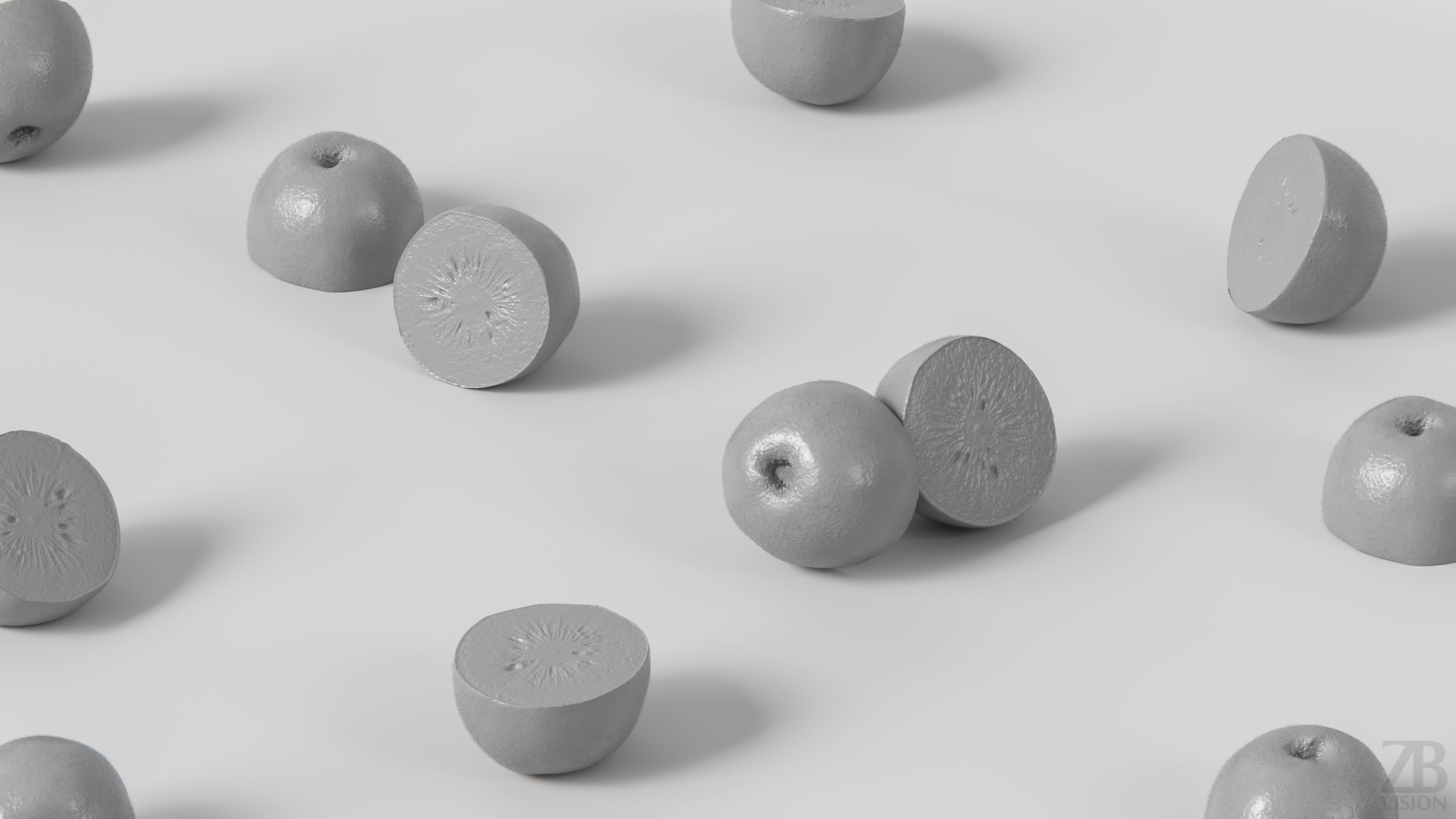 Kiwi 3D model_3