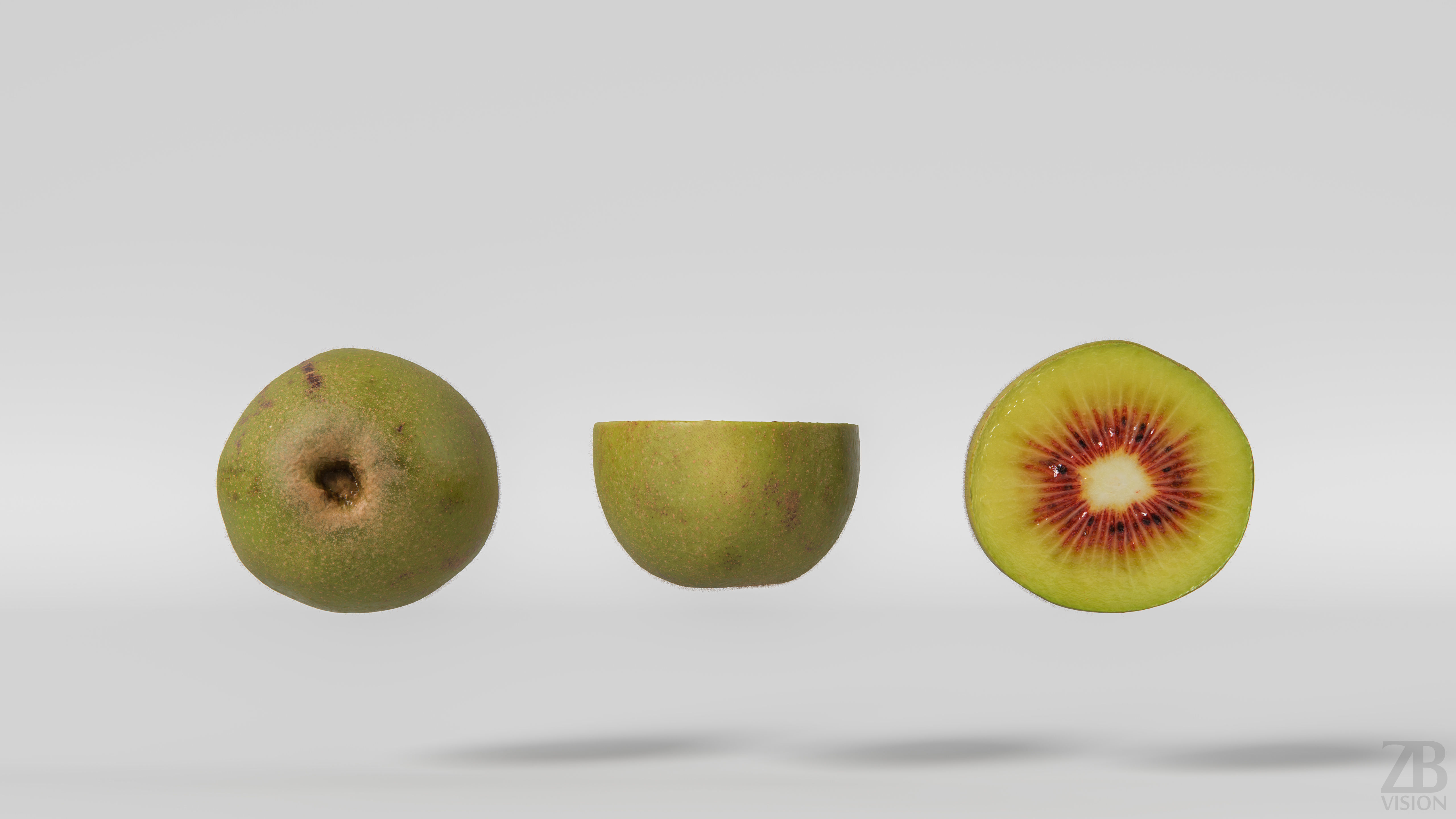 Kiwi 3D model_4