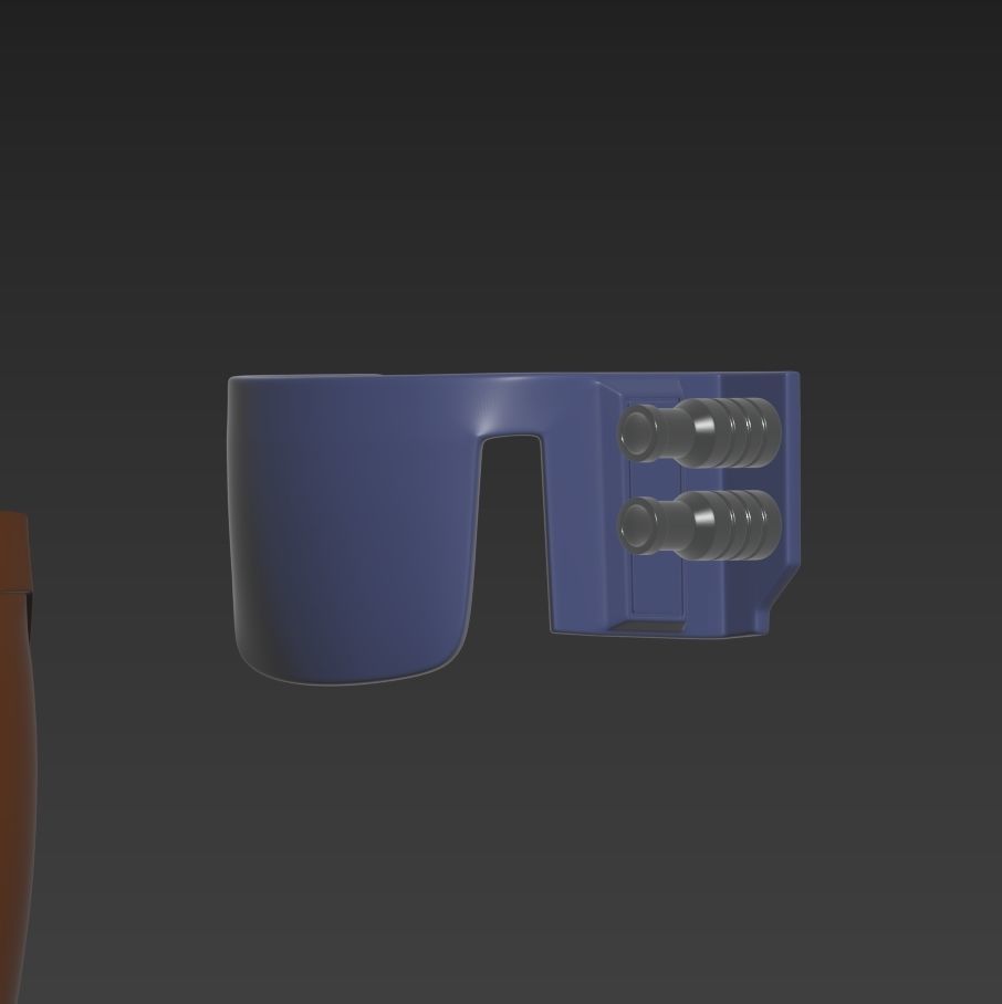 Star Wars The Mandalorian Beskar Left knee Right shin Armor 3D print model_2