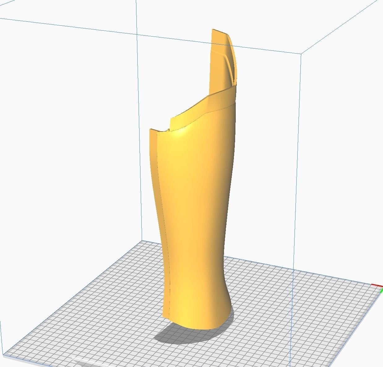 Star Wars The Mandalorian Beskar Left knee Right shin Armor 3D print model_12