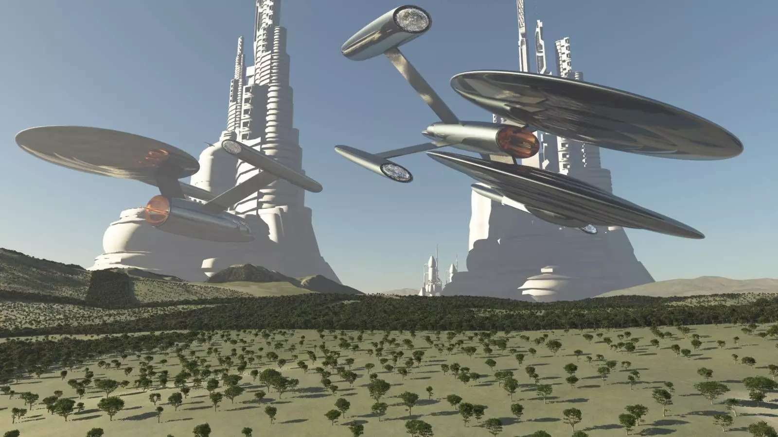 USS HYDRA NCC 18009-A Free 3D model