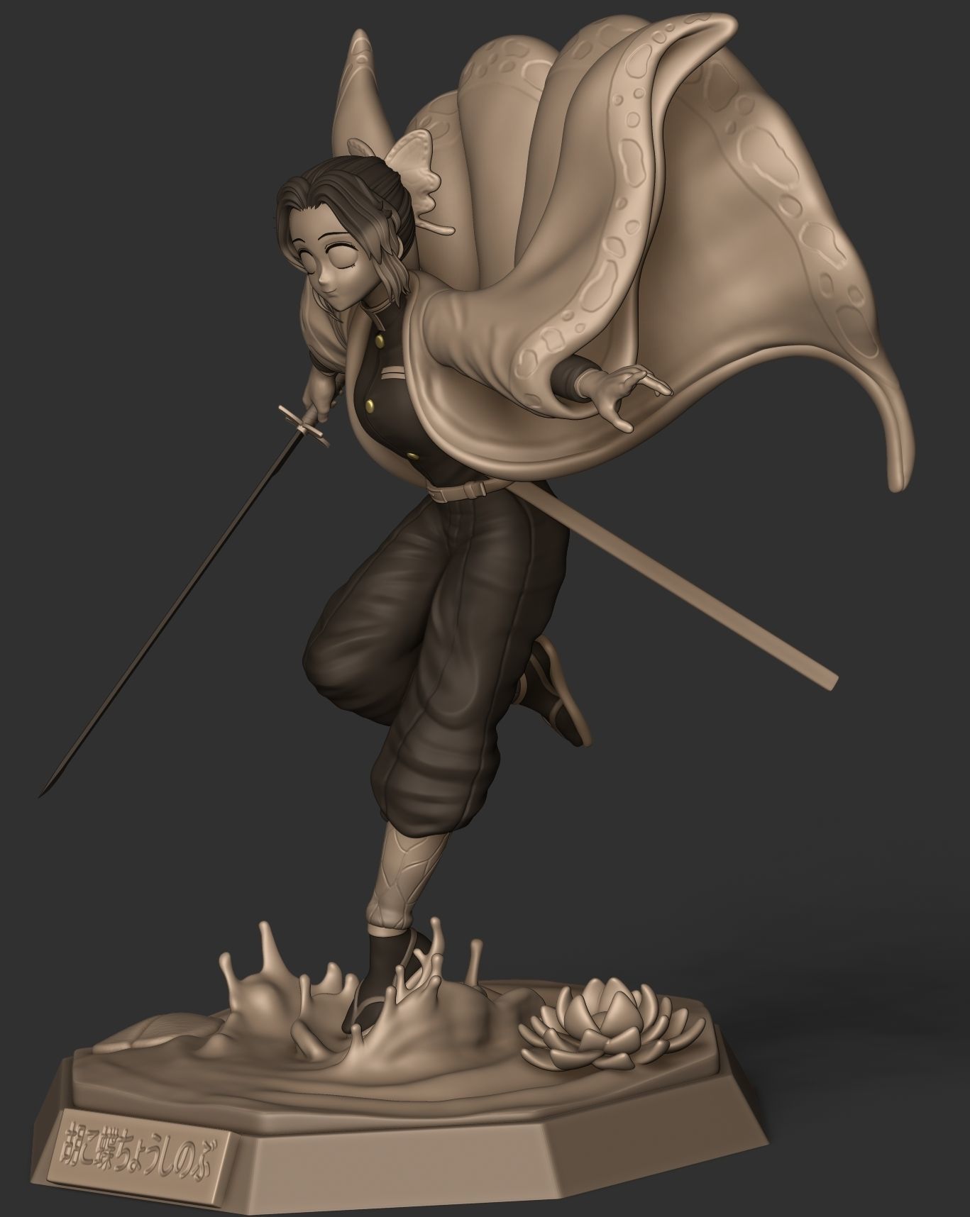 shinobu kocho for 3d printing 3D print model_4