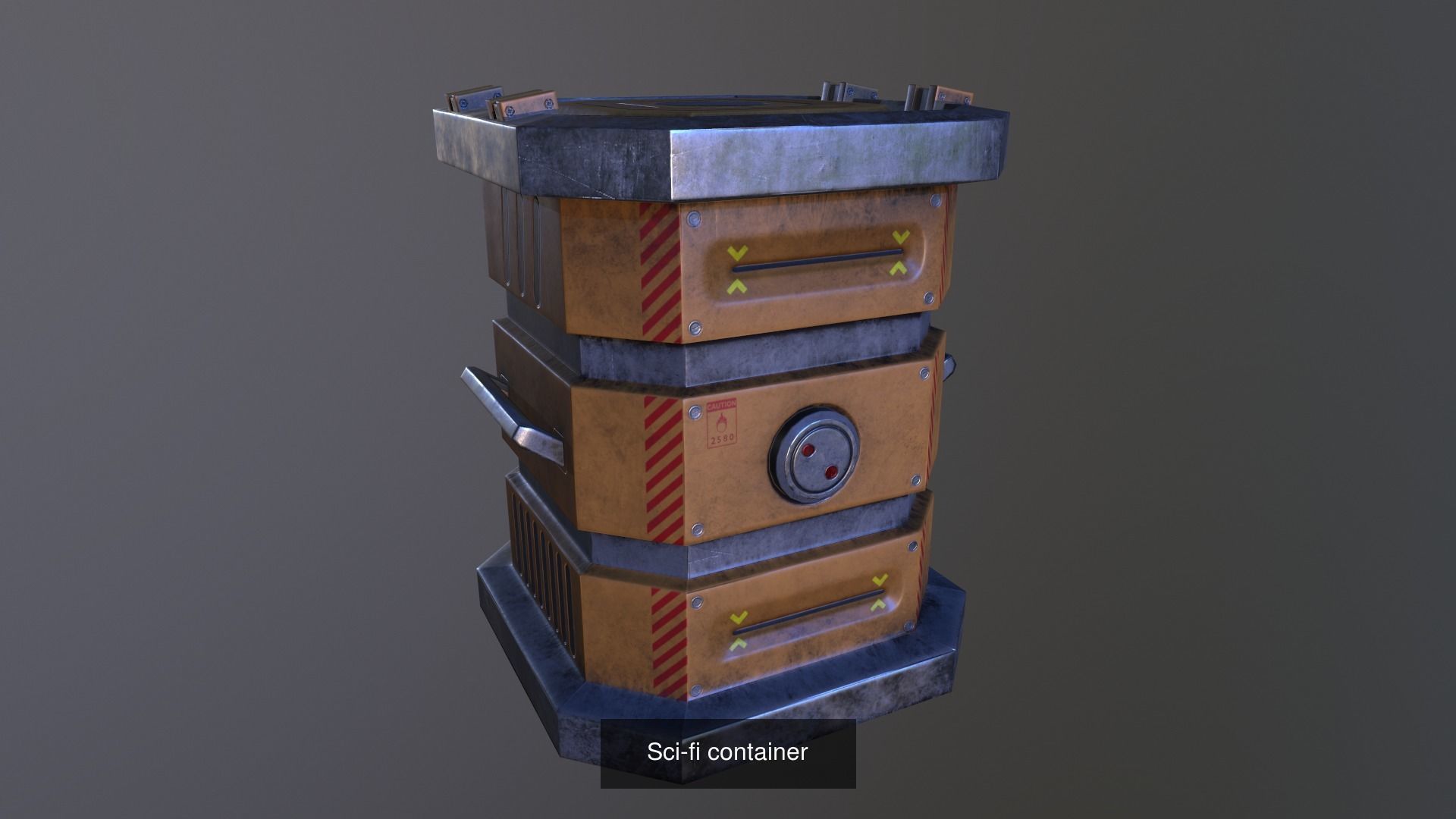 Sci-fi storage 3D Model Collection_10