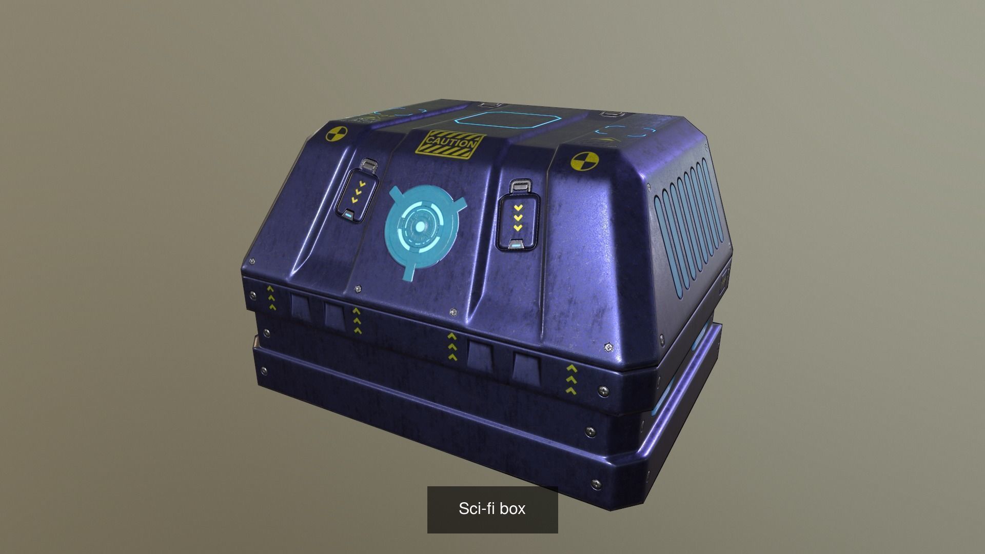 Sci-fi storage 3D Model Collection_12