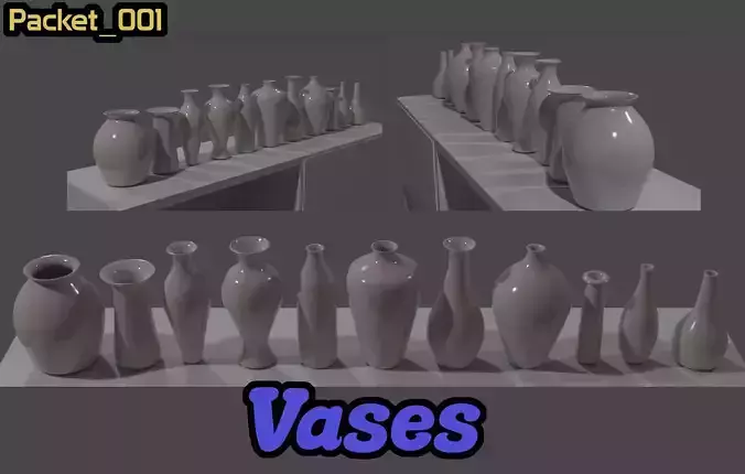 Packet - Vases