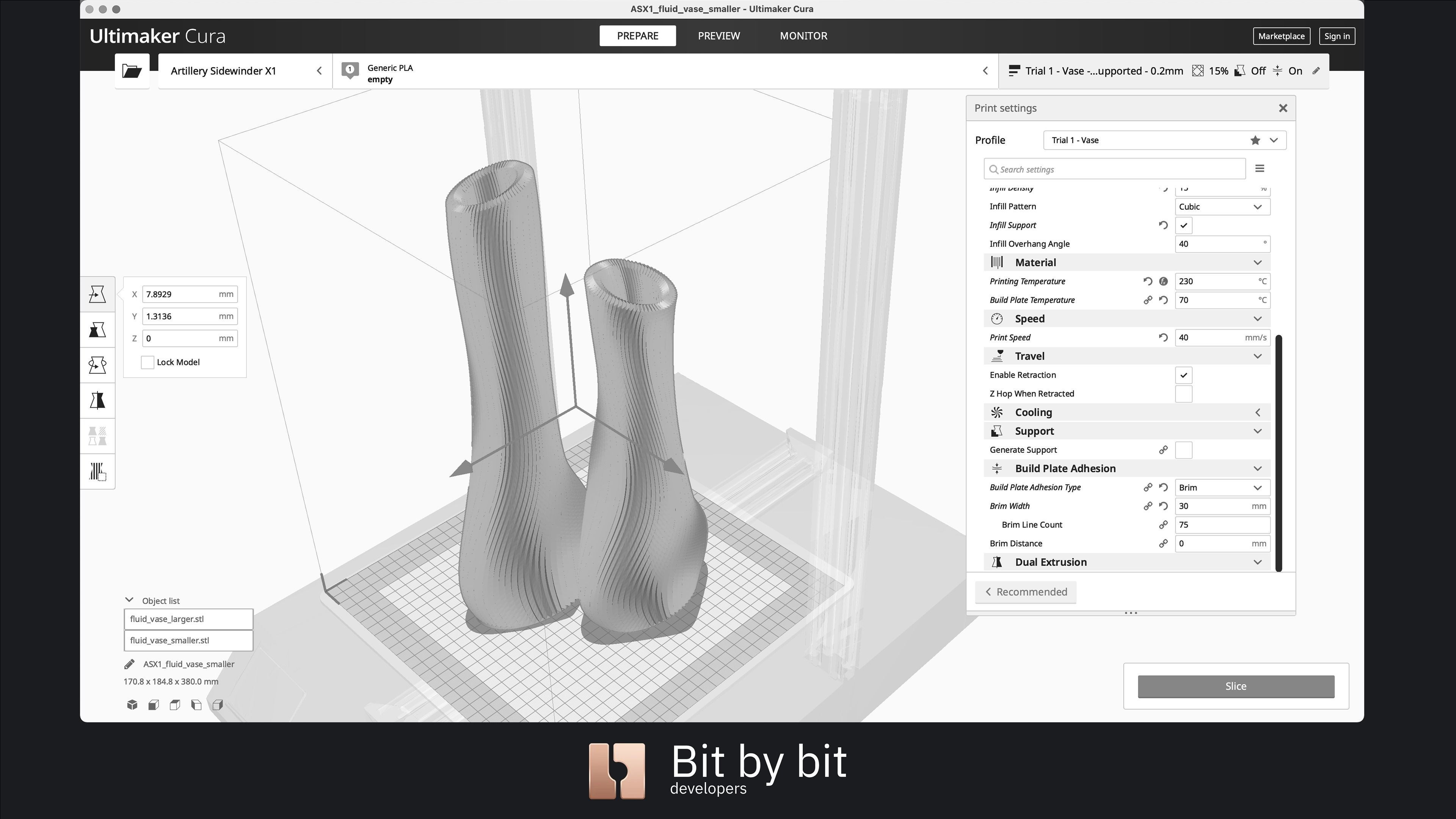 Vases In Love 3D print model_15