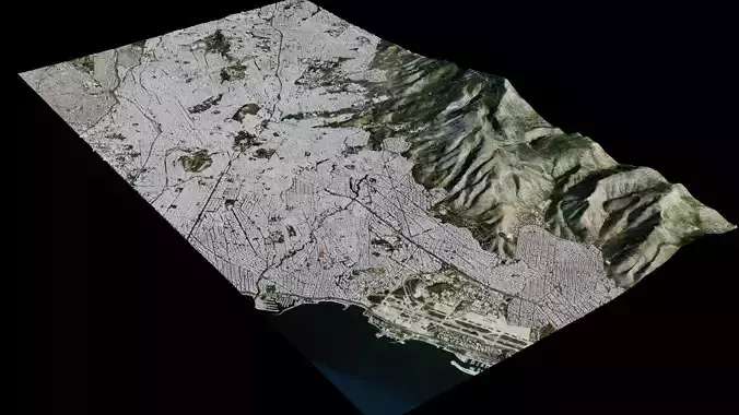 Athens - Greece 3D model
