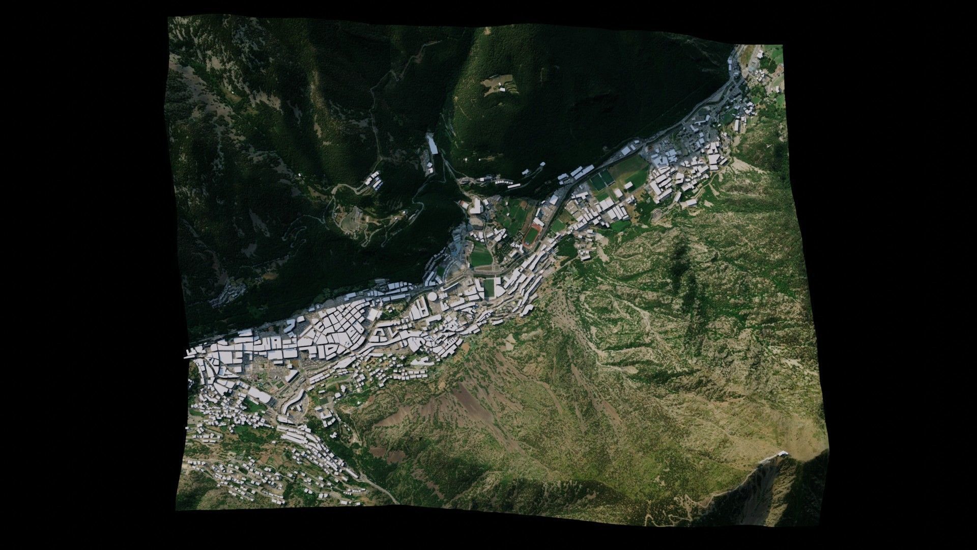 Andorra La Vella - Andorra 3D model_2