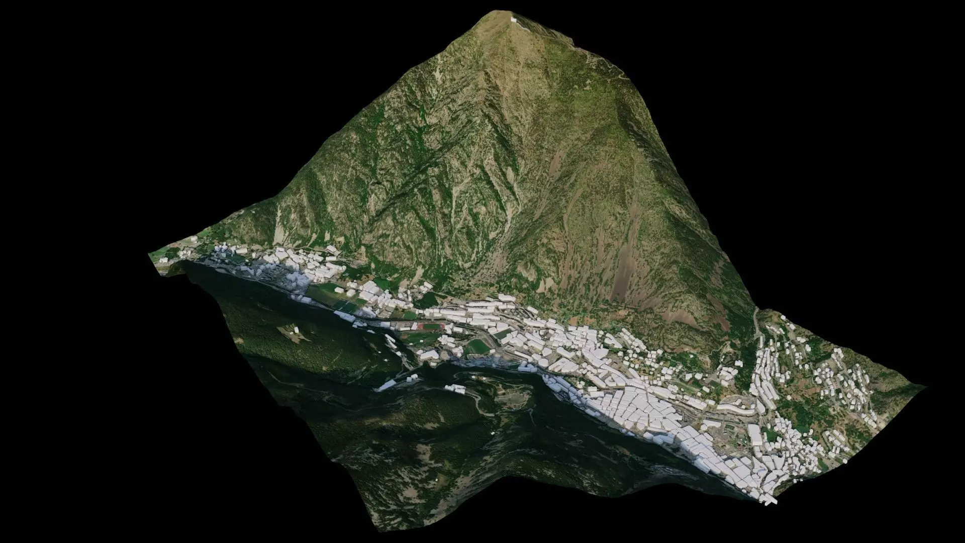 Andorra La Vella - Andorra 3D model_0