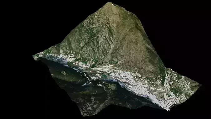 Andorra La Vella - Andorra 3D model