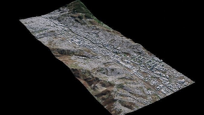 Sarajevo - Bosnia and Herzegovina 3D model