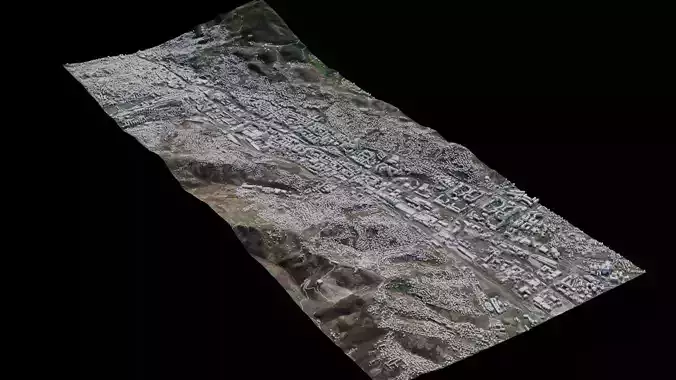 Sarajevo - Bosnia and Herzegovina 3D model