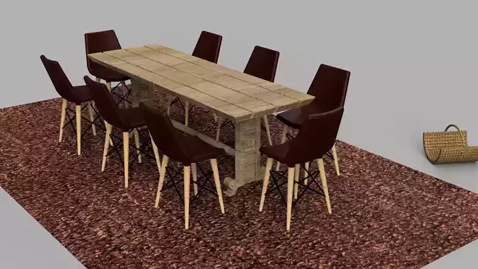 Dining Room Set from Sims4