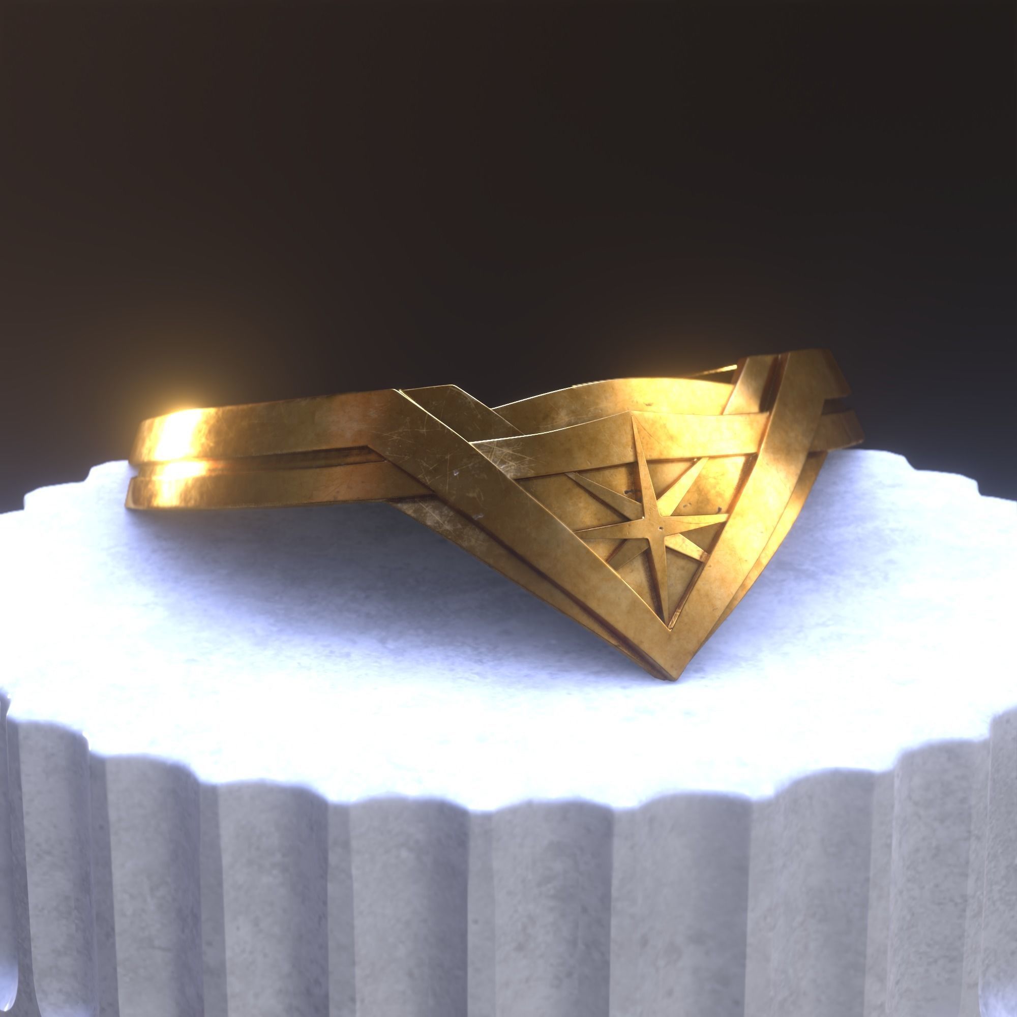 Wonder Woman Cosplay set 3D print model_1