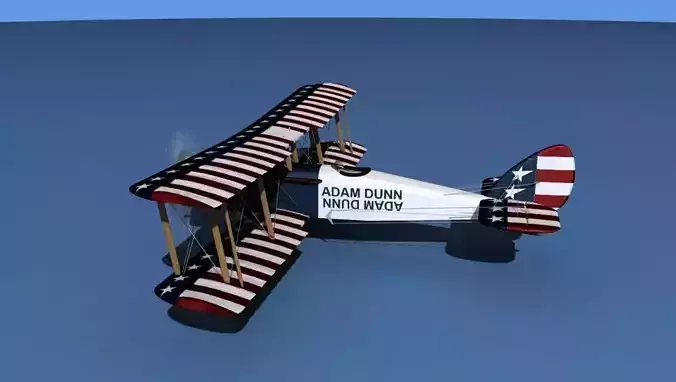 Airco DH-4 V05 Flying Circus 3D model