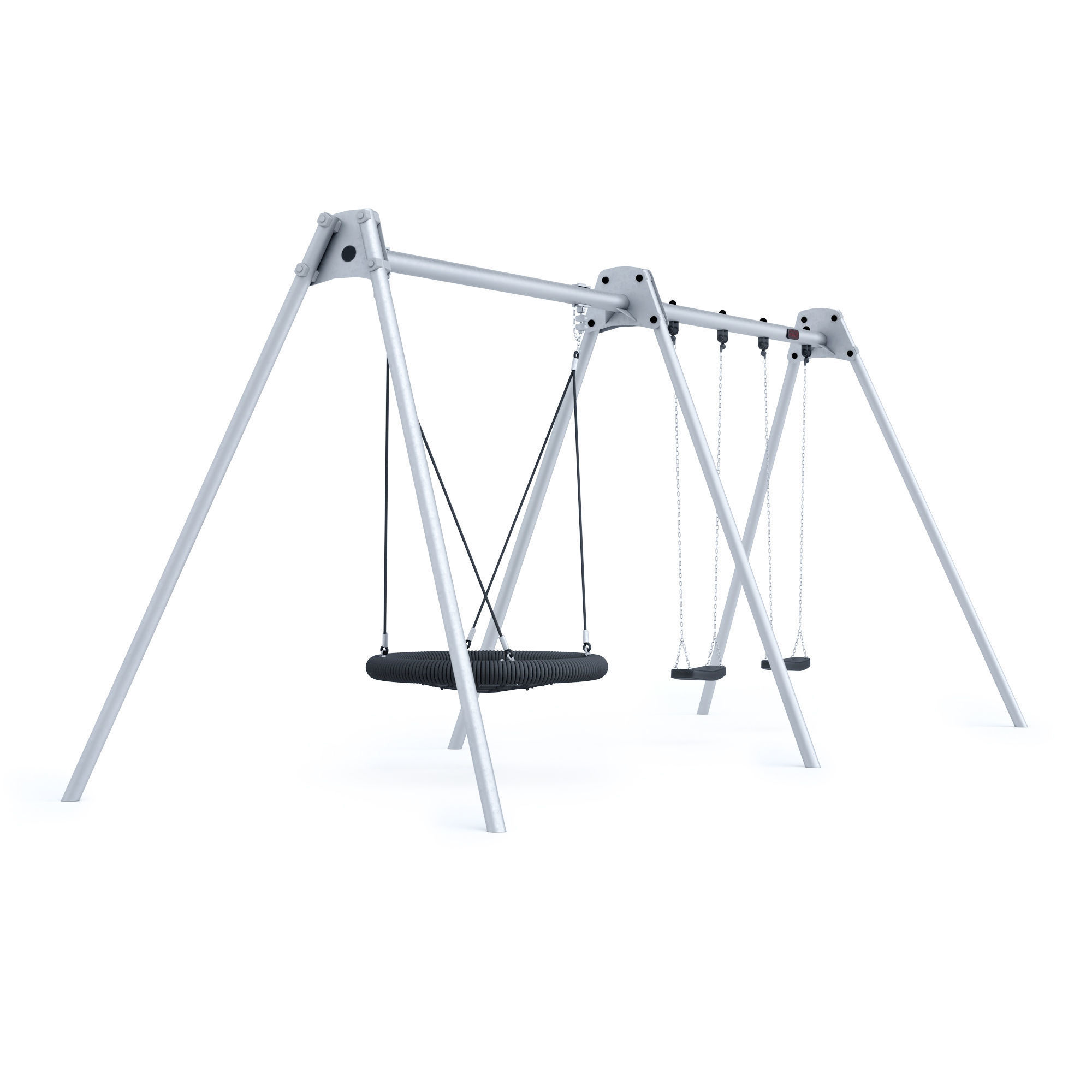 Combi Swing Kompan 3D model_3