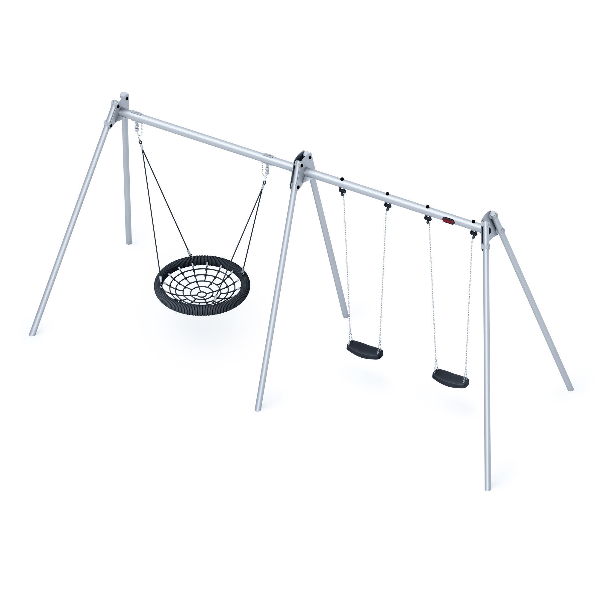 Combi Swing Kompan 3D model_4