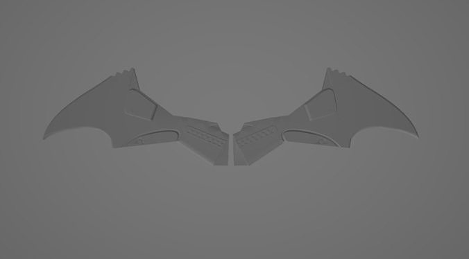 Battinson logo 3D print model