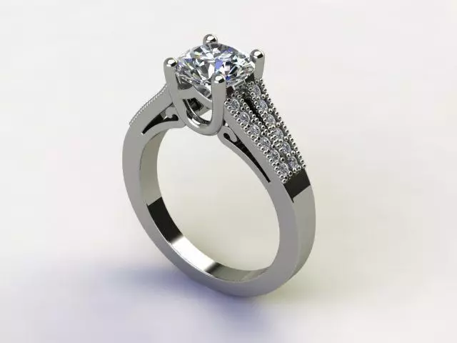 10109 person engagement ring 3D print model
