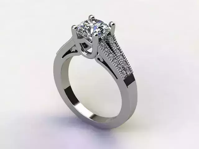 10109 person engagement ring 3D print model