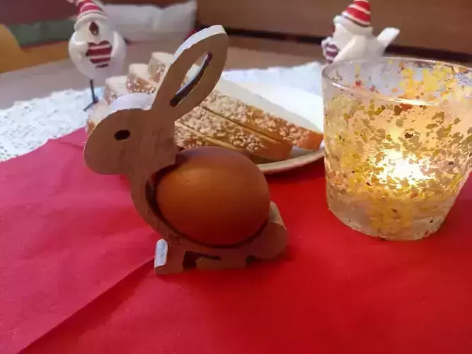 Easter Egg Rabit 3D print model