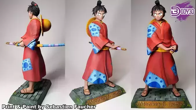 Luffy Japan World Fan Art - One Piece