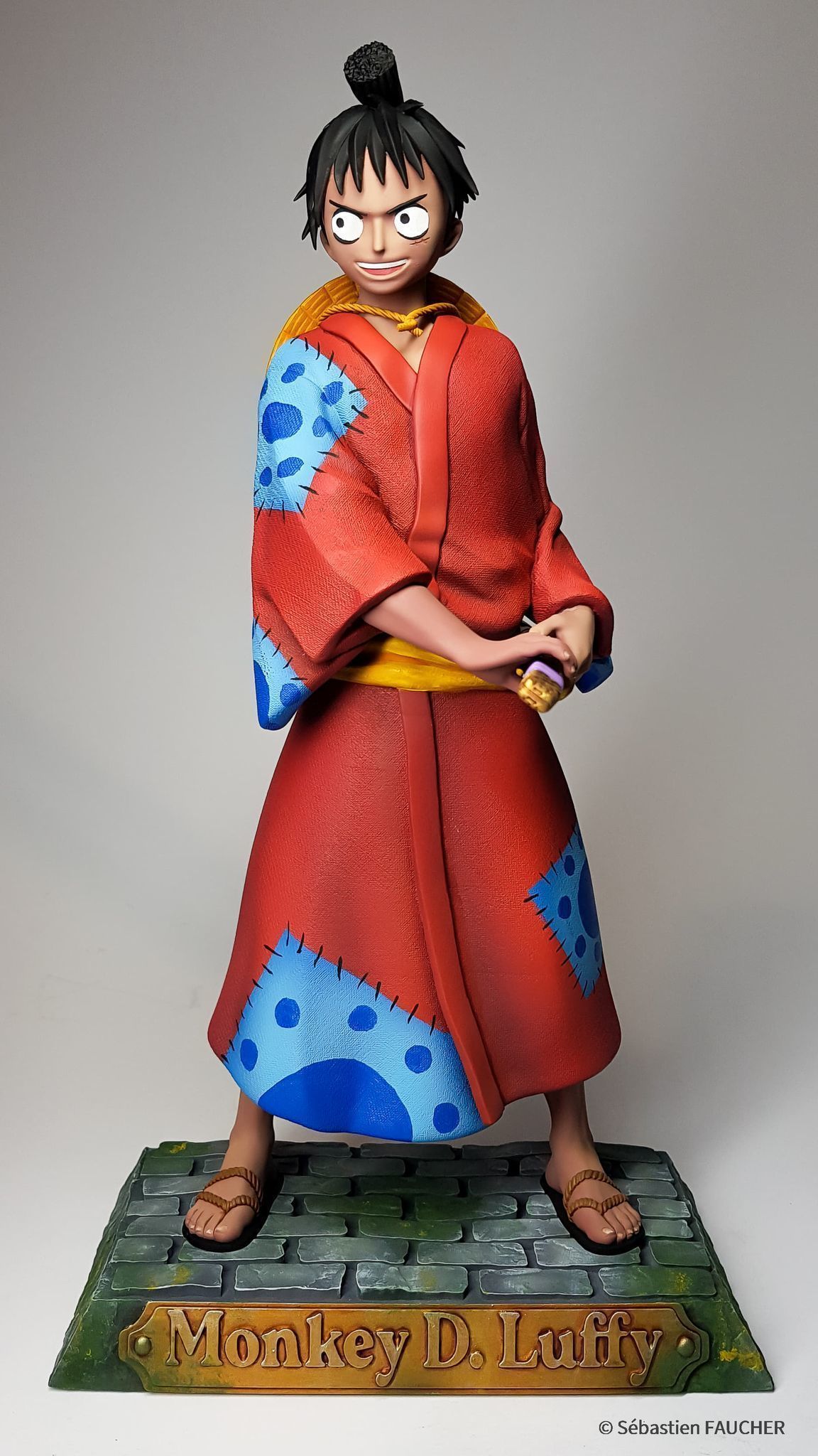 Luffy Japan World Fan Art - One Piece 3D print model_5