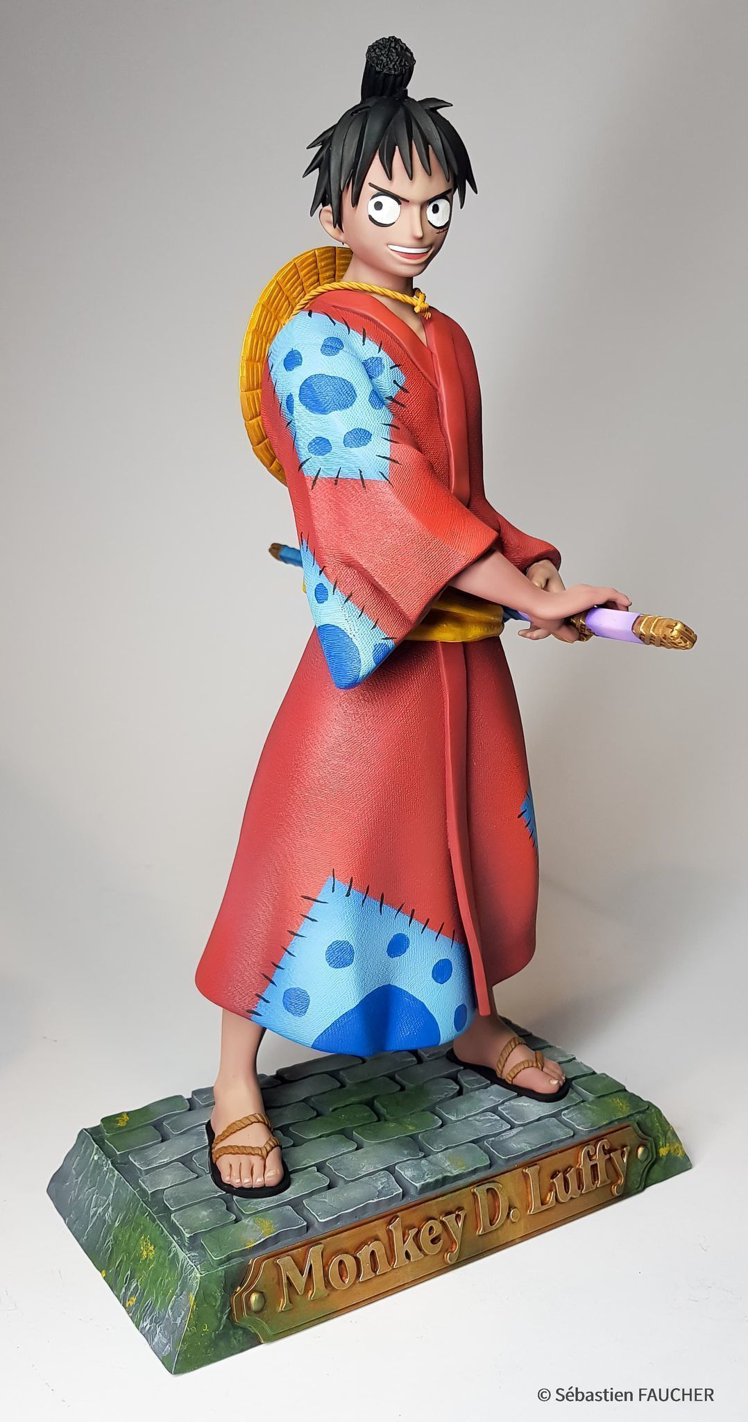 Luffy Japan World Fan Art - One Piece 3D print model_6