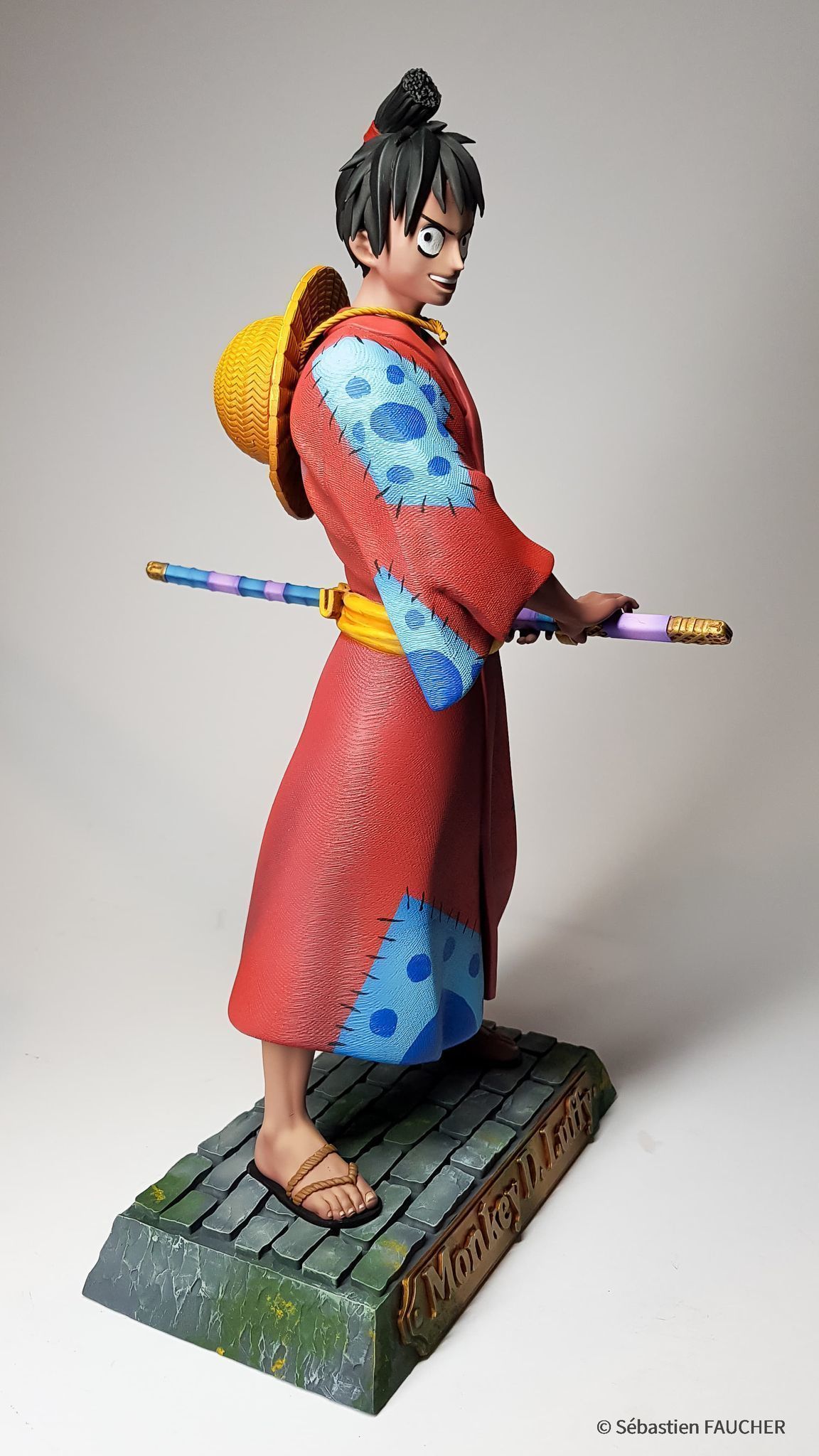 Luffy Japan World Fan Art - One Piece 3D print model_8