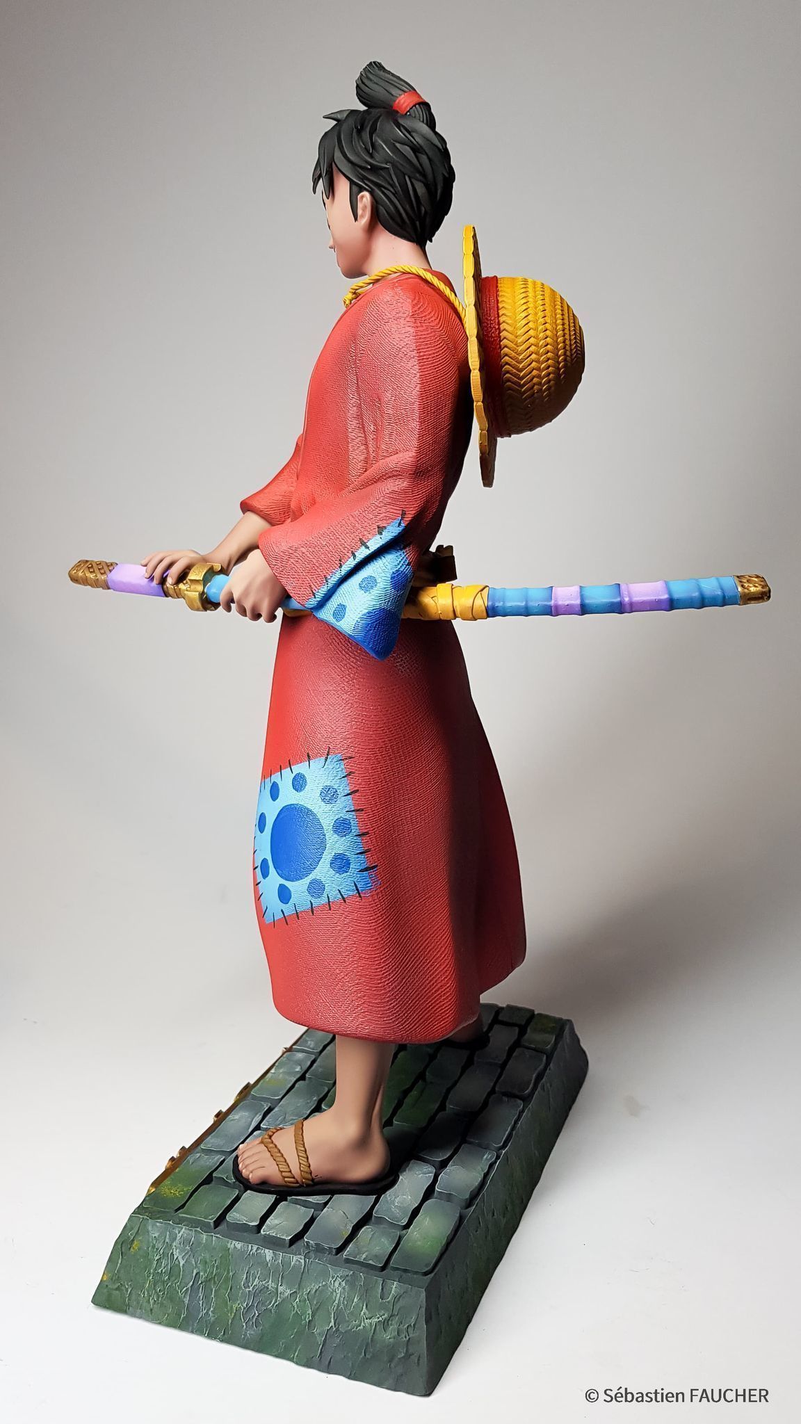 Luffy Japan World Fan Art - One Piece 3D print model_7