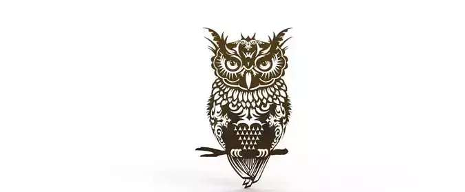 OWL WALL DECOR