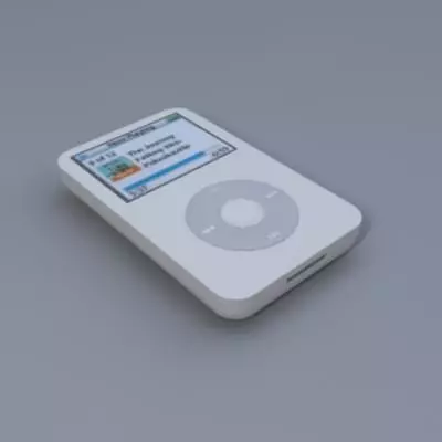 3d model of Apple 80 GB iPod Low-poly 3D model_0