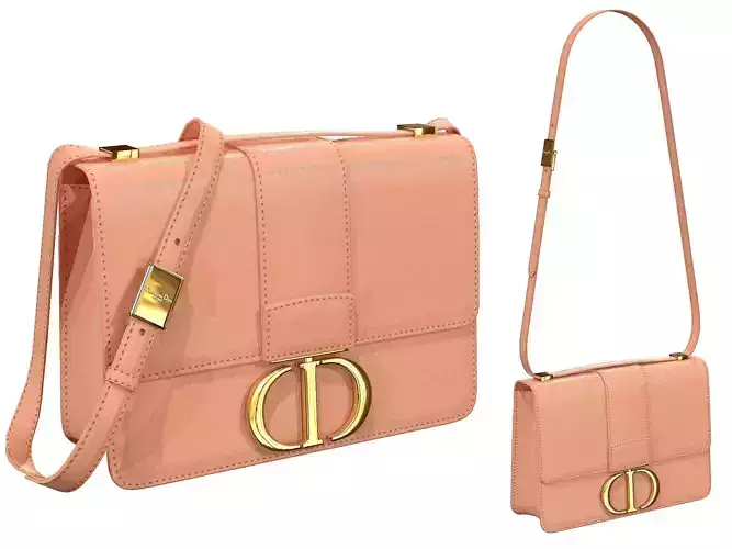 Dior 30 Montaigne Bag Rose Leather