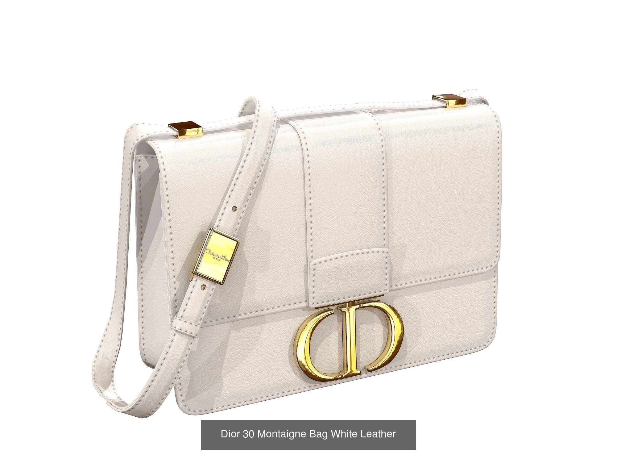 Dior 30 Montaigne Bag 3D Model Collection_14