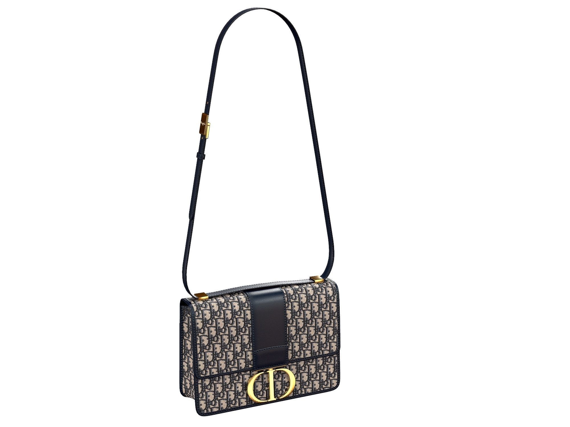 Dior 30 Montaigne Bag 3D Model Collection_19