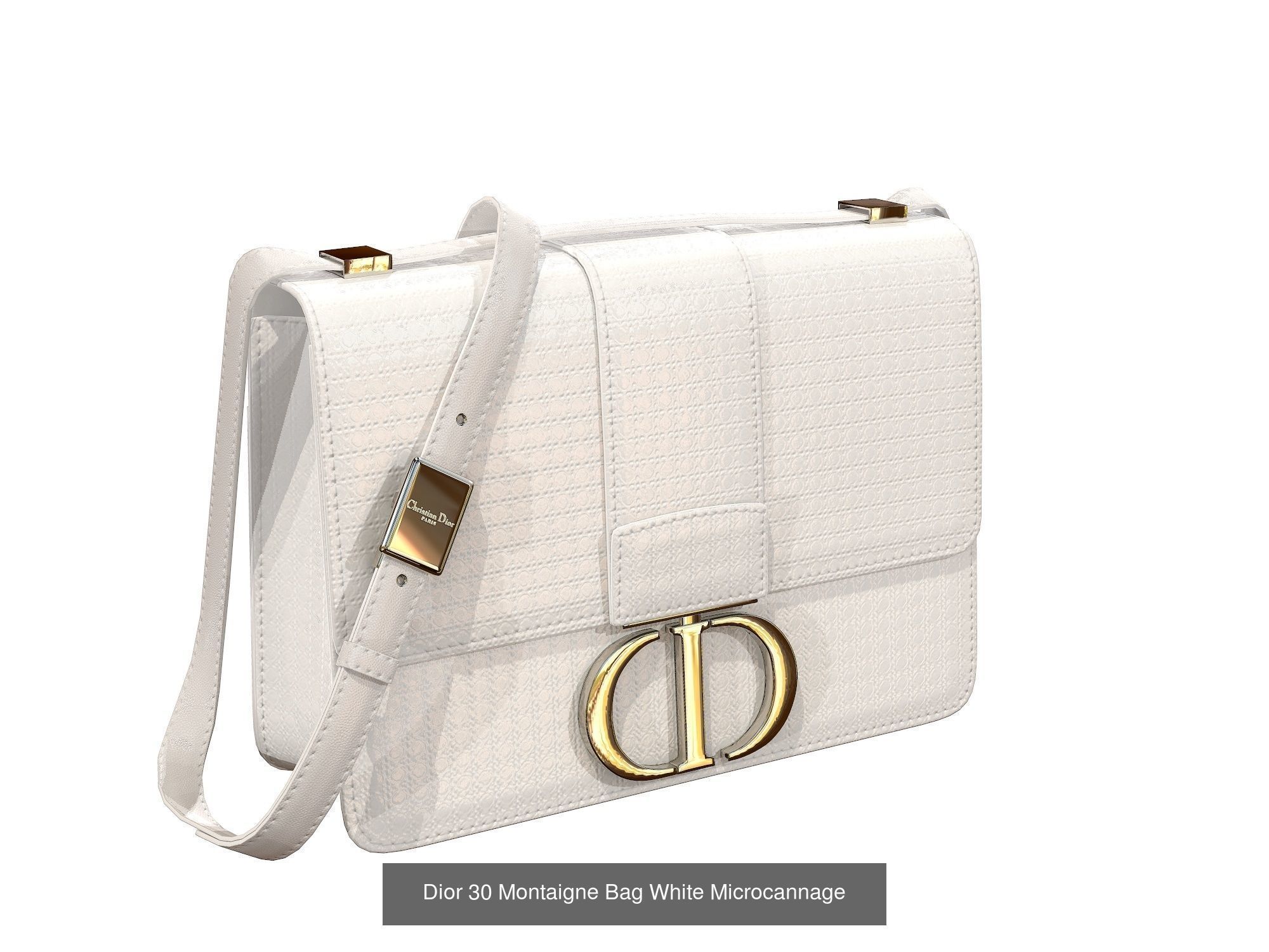 Dior 30 Montaigne Bag 3D Model Collection_15
