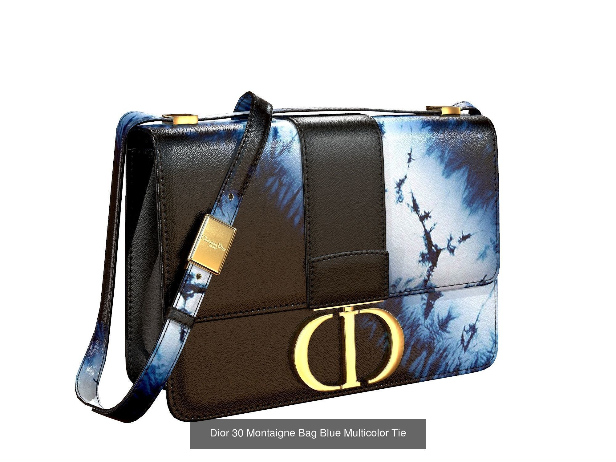 Dior 30 Montaigne Bag 3D Model Collection_5