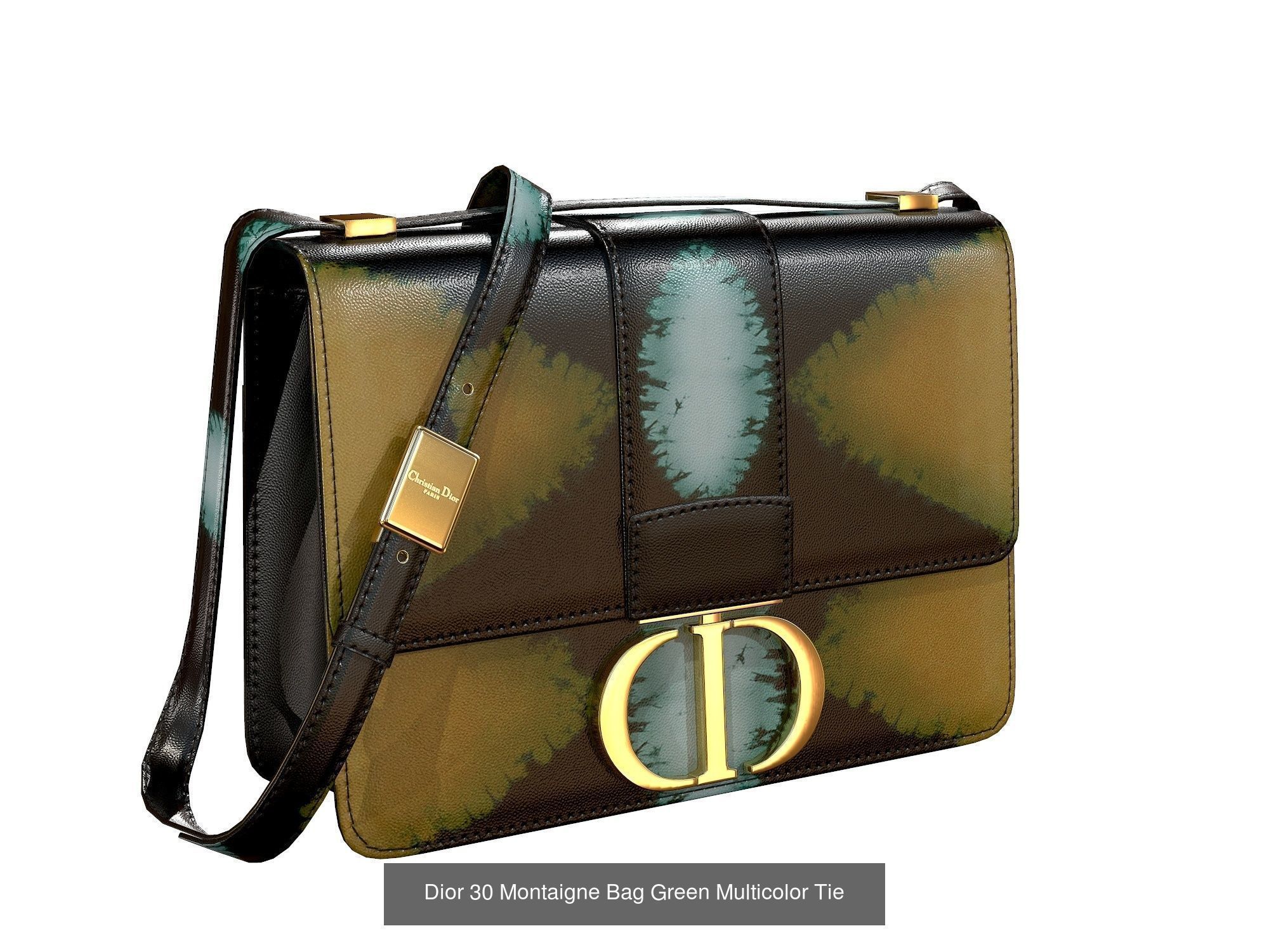 Dior 30 Montaigne Bag 3D Model Collection_9