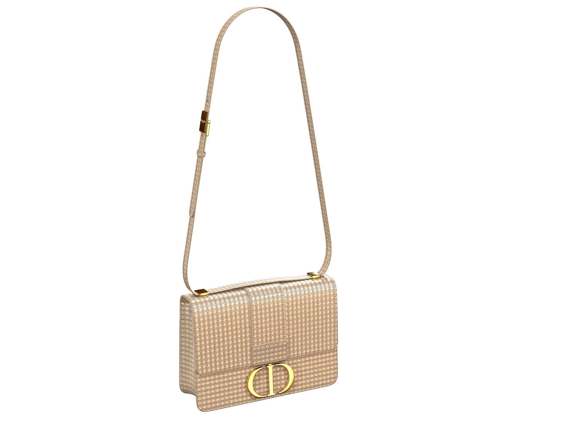 Dior 30 Montaigne Bag 3D Model Collection_30