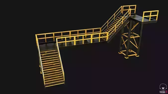 Stairs Modular PBR
