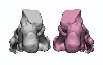 Human Feet  3D Model Female 3D print model_6