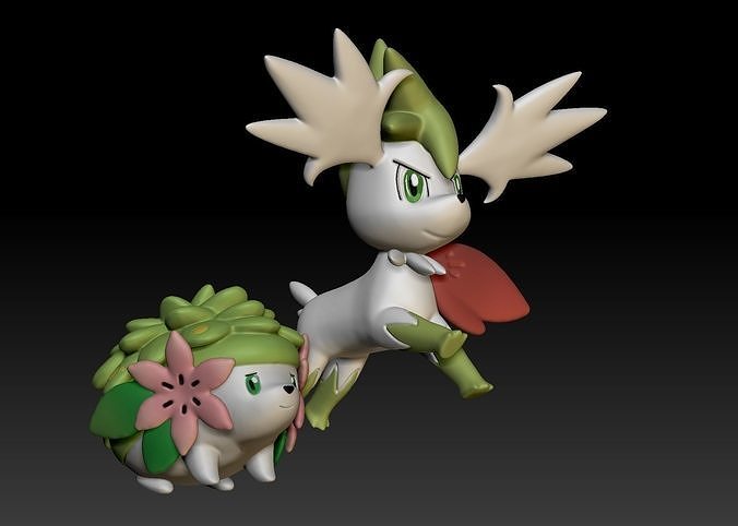 Pokemon Shaymin 3D print model