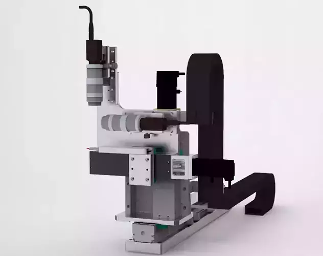CCD three-axis movement module 3D model