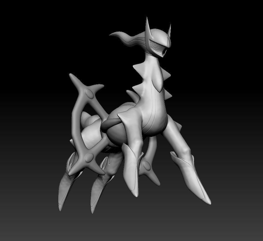 Pokemon Arceus 3D print model_2