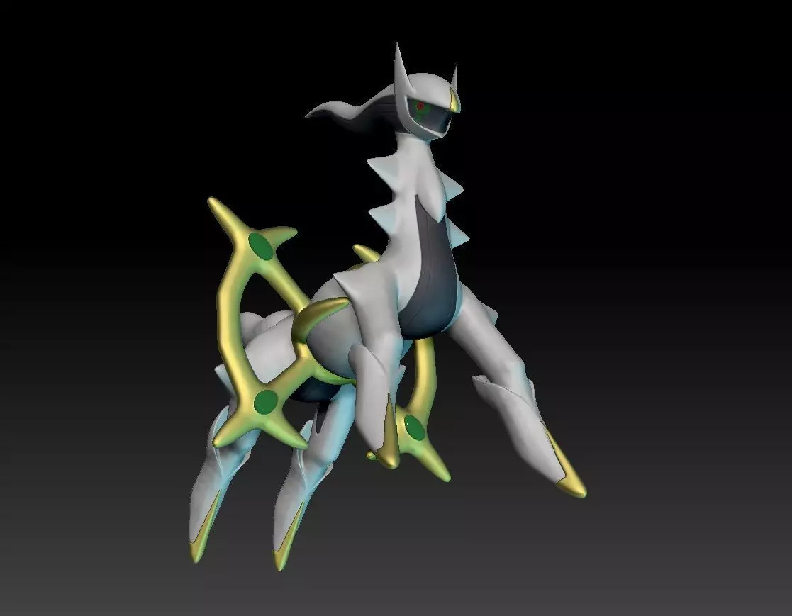 Pokemon Arceus 3D print model_0