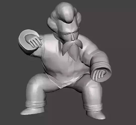 Jackie Chun 3D Model 3D print model